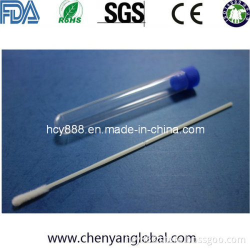 Disposable Gene DNA Detection Medical Forensic Flocked Swab with Tube (in store)